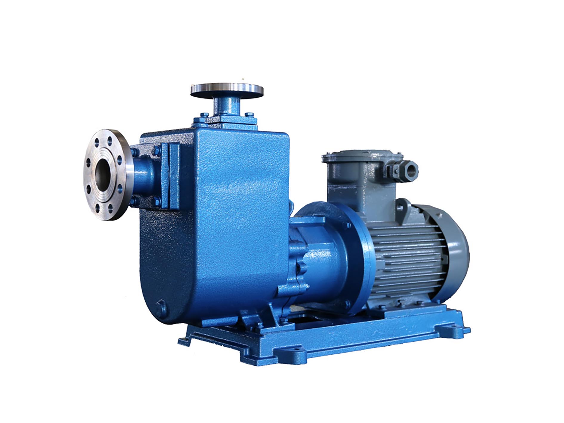 Stainless steel magnetic self-priming pump