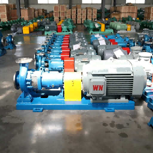 Pompa Sentrifugal Kimia Baja Tahan Karat IH125-100-200